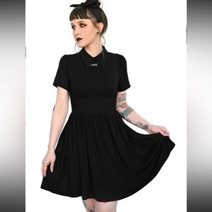 FOXBLOOD Solid Courtney Babydoll Dress